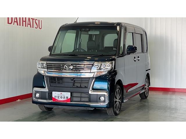 タントカスタムＸ　トップエディションＶＳ　ＳＡIIIダイハツ認定中古車ｌ純正ナビｌパノラマモニターｌ両側電動スライドドアｌｌシートヒーターｌキーフリーｌオートエアコンｌＬＥＤヘッドライトｌｌスマートアシストｌ保証／整備付（茨城県）の中古車