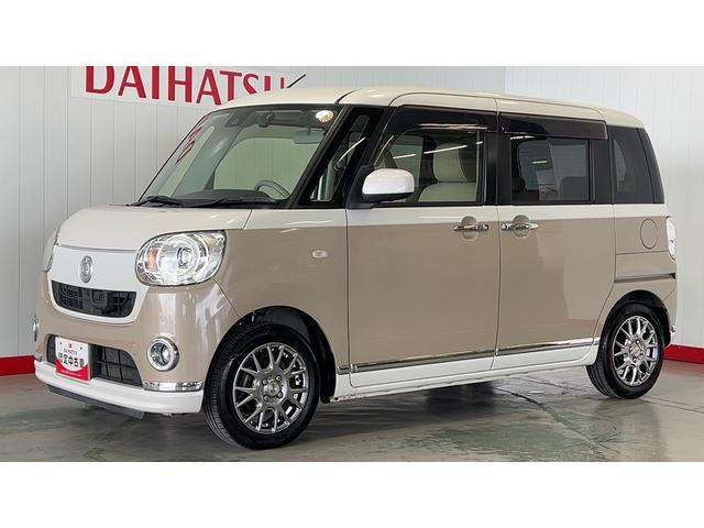 ムーヴキャンバスＧメイクアップ　ＳＡIIダイハツ認定中古車ｌ純正ナビ｜ドラレコ｜全方位／バックカメラ｜アイドリングストップ｜両側電動スライドドアｌスマートキー｜オートエアコン｜スマートアシスト｜保証／整備付（茨城県）の中古車