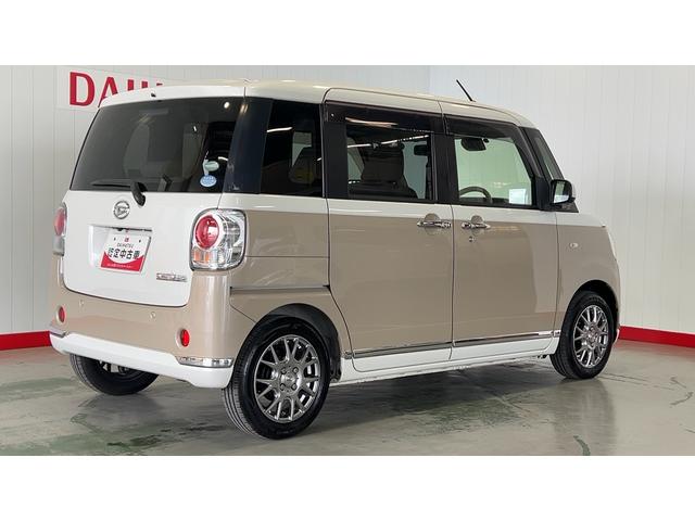 ムーヴキャンバスＧメイクアップ　ＳＡIIダイハツ認定中古車ｌ純正ナビ｜ドラレコ｜全方位／バックカメラ｜アイドリングストップ｜両側電動スライドドアｌスマートキー｜オートエアコン｜スマートアシスト｜保証／整備付（茨城県）の中古車