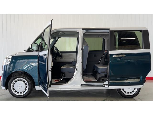 ムーヴキャンバスストライプスＧダイハツ認定中古車ｌ両側電動スライドドアｌ電動パーキングブレーキｌＬＥＤヘッドライトｌシートヒーターｌオートエアコンｌスマートアシストｌ保証／整備付（茨城県）の中古車