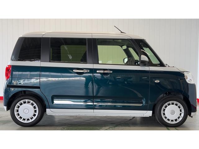 ムーヴキャンバスストライプスＧダイハツ認定中古車ｌ両側電動スライドドアｌ電動パーキングブレーキｌＬＥＤヘッドライトｌシートヒーターｌオートエアコンｌスマートアシストｌ保証／整備付（茨城県）の中古車