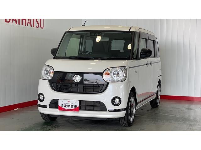 ムーヴキャンバスＧブラックアクセントＶＳ　ＳＡIIIダイハツ認定中古車ｌ両側電動スライドドアｌｌ純正ナビｌパノラマモニターｌスマートアシストｌキーフリーｌシートヒーターｌエアバッグｌオートエアコンｌ保証／整備付（茨城県）の中古車