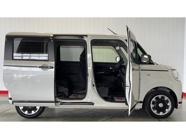 ムーヴキャンバスＧブラックアクセントＶＳ　ＳＡIIIダイハツ認定中古車ｌ両側電動スライドドアｌｌ純正ナビｌパノラマモニターｌスマートアシストｌキーフリーｌシートヒーターｌエアバッグｌオートエアコンｌ保証／整備付（茨城県）の中古車