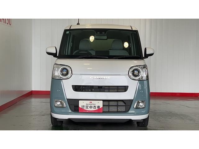 ムーヴキャンバスストライプスＧダイハツ認定中古車ｌ雹害車ｌ両側電動スライドドアｌ電動パーキングブレーキｌＬＥＤヘッドライトｌシートヒーターｌオートエアコンｌキーフリーシステムｌスマートアシストｌ保証／整備付（茨城県）の中古車