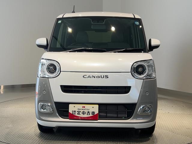 ムーヴキャンバスストライプスＧダイハツ認定中古車ｌＣＶＴｌ両側電動スライドドアｌ電動パーキングブレーキｌＬＥＤヘッドライトｌフォグランプｌシートヒーターｌオートエアコンｌキーフリーシステムｌスマートアシストｌ保証／整備付（茨城県）の中古車