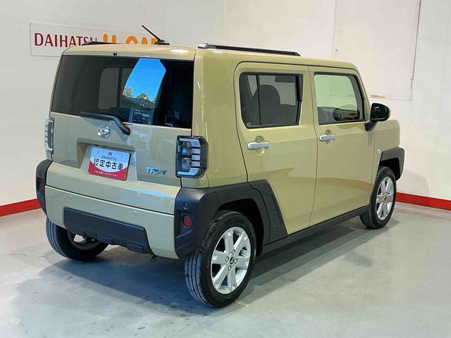 タフトＧ被害軽減ブレーキ　コーナーセンサ　シートＨ　Ｉストップ　スマートキー＆プッシュスタート　車線逸脱防止　盗難防止システム　オートマチックハイビーム　電動格納ドアミラー　キーフリーシステム（栃木県）の中古車