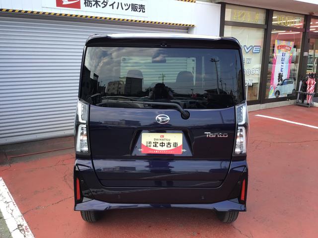 タントカスタムＸ衝突軽減ブレーキ　リアコーナーセンサー　車線逸脱防止　アイドリングストップ機能　Ｂカメラ　ナビＴＶ　盗難警報装置　ＬＥＤ　キーレスエントリー　前席シートヒーター　オートＬＥＤ（栃木県）の中古車