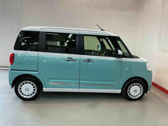 ムーヴキャンバスストライプスＧキーフリーシステム　ＬＥＤヘッドライト　ＬＥＤフォグランプ　オートエアコン　運転席・助手席電動スライドドア　運転席・助手席シートヒーター　スマートアシスト（栃木県）の中古車