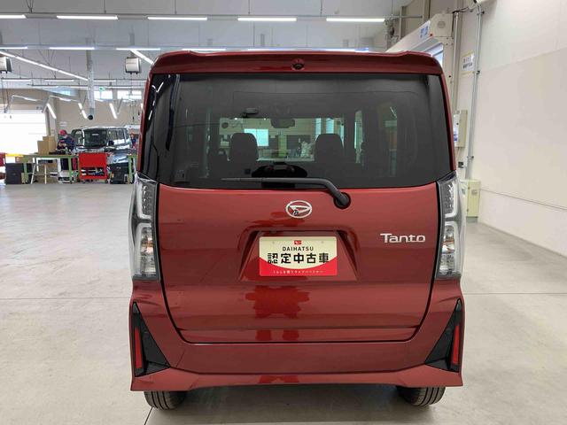 タントカスタムＲＳ　２ＷＤ両側電動スライドドア・ＬＥＤヘッドライト・パノラマモニター・シートヒーター・スマートアシスト・アイドリングストップ（群馬県）の中古車