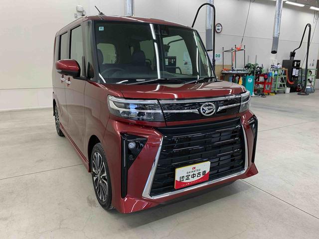 タントカスタムＲＳ　２ＷＤ両側電動スライドドア・ＬＥＤヘッドライト・パノラマモニター・シートヒーター・スマートアシスト・アイドリングストップ（群馬県）の中古車