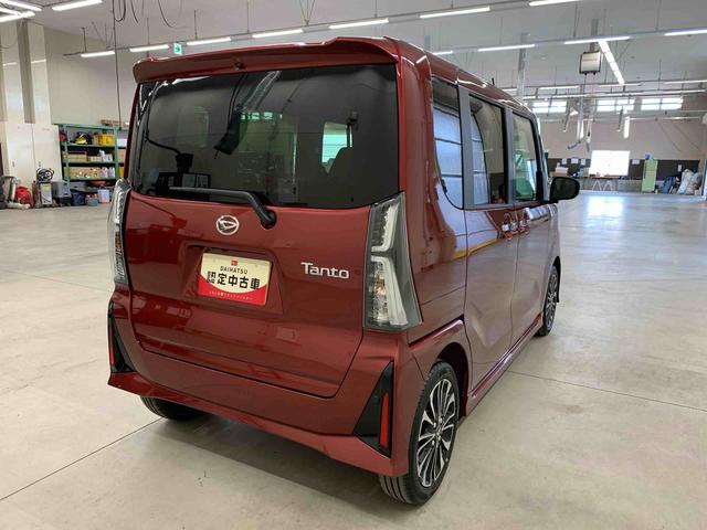 タントカスタムＲＳ　２ＷＤ両側電動スライドドア・ＬＥＤヘッドライト・パノラマモニター・シートヒーター・スマートアシスト・アイドリングストップ（群馬県）の中古車