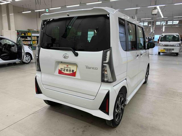 タントカスタムＸ　２ＷＤ両側電動スライドドア・ＬＥＤヘッドライト・バックカメラ・シートヒーター・スマートアシスト・アイドリングストップ・プッシュボタンスタート（群馬県）の中古車