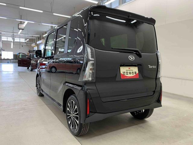 タントカスタムＲＳ　４ＷＤ両側電動スライドドア・ＬＥＤヘッドライト・バックカメラ・シートヒーター・スマートアシスト・アイドリングストップ・プッシュボタンスタート（群馬県）の中古車