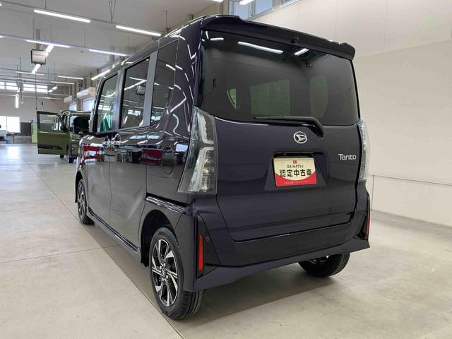 タントカスタムＸ　４ＷＤ両側電動スライドドア・ＬＥＤヘッドライト・バックカメラ・シートヒーター・スマートアシスト・アイドリングストップ・プッシュボタンスタート（群馬県）の中古車