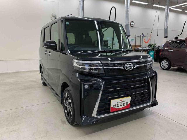 タントカスタムＸ　４ＷＤ両側電動スライドドア・ＬＥＤヘッドライト・バックモニター・シートヒーター・スマートアシスト・アイドリングストップ・プッシュボタンスタート（群馬県）の中古車