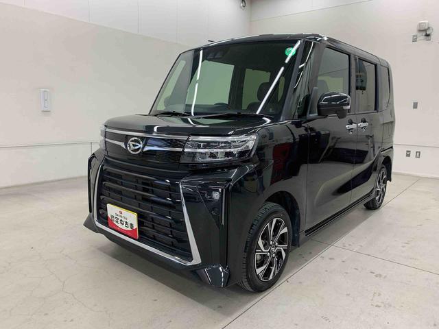 タントカスタムＸ　４ＷＤ両側電動スライドドア・ＬＥＤヘッドライト・バックモニター・シートヒーター・スマートアシスト・アイドリングストップ・プッシュボタンスタート（群馬県）の中古車