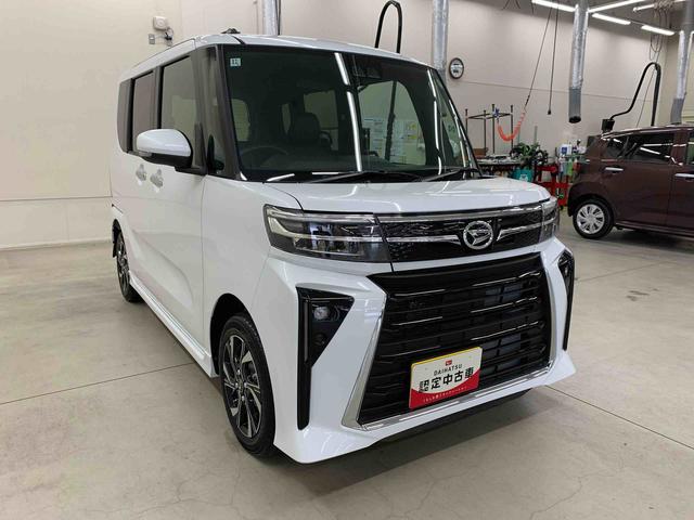 タントカスタムＸ　２ＷＤ両側電動スライドドア・ＬＥＤヘッドライト・バックモニター・シートヒーター・スマートアシスト・アイドリングストップ・プッシュボタンスタート（群馬県）の中古車