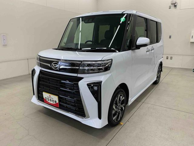 タントカスタムＸ　２ＷＤ両側電動スライドドア・ＬＥＤヘッドライト・バックモニター・シートヒーター・スマートアシスト・アイドリングストップ・プッシュボタンスタート（群馬県）の中古車