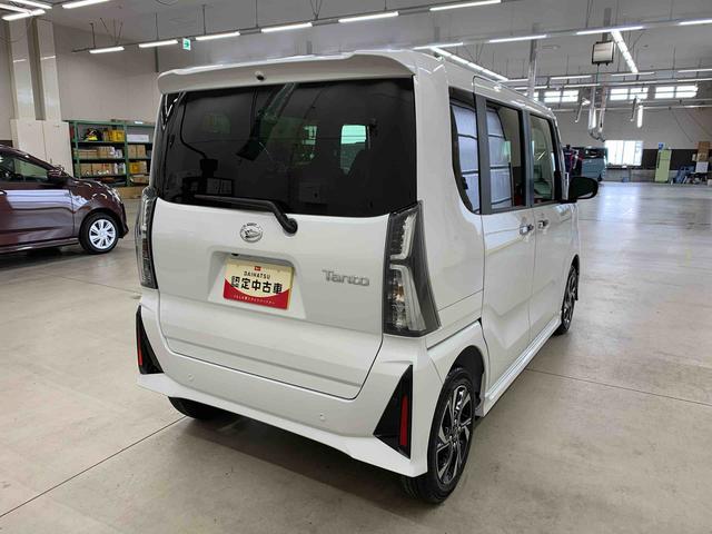 タントカスタムＸ　２ＷＤ両側電動スライドドア・ＬＥＤヘッドライト・バックモニター・シートヒーター・スマートアシスト・アイドリングストップ・プッシュボタンスタート（群馬県）の中古車