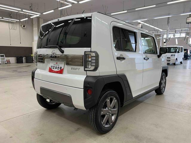 タフトＧターボ　ダーククロムベンチャー　４ＷＤＬＥＤヘッドライト・バックカメラ・ディスプレイオーディオ・シートヒーター・スマートアシスト・アイドリングストップ・プッシュボタンスタート・オートライト・オートマチックハイビーム（群馬県）の中古車
