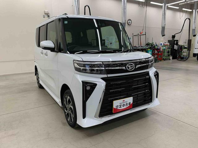 タントカスタムＸ　４ＷＤ両側電動スライドドア・ＬＥＤヘッドライト・バックカメラ・シートヒーター・スマートアシスト・アイドリングストップ・プッシュボタンスタート・オートライト・オートマチックハイビーム・オートエアコン（群馬県）の中古車