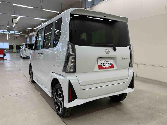 タントカスタムＸ　４ＷＤ両側電動スライドドア・ＬＥＤヘッドライト・バックカメラ・シートヒーター・スマートアシスト・アイドリングストップ・プッシュボタンスタート・オートライト・オートマチックハイビーム・オートエアコン（群馬県）の中古車