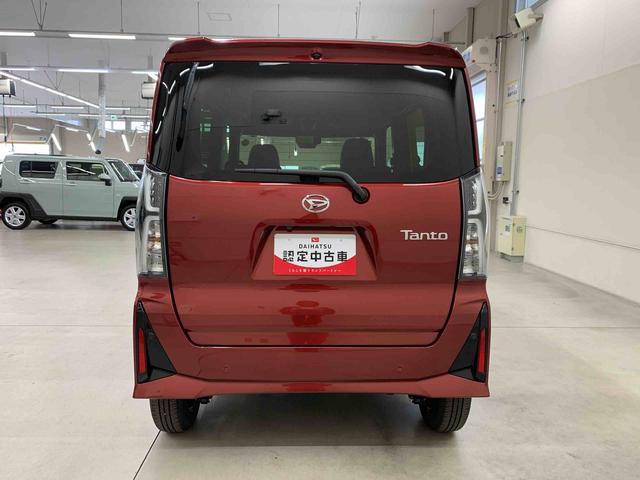 タントカスタムＸ　４ＷＤ両側電動スライドドア・ＬＥＤヘッドライト・バックカメラ・シートヒーター・スマートアシスト・アイドリングストップ・プッシュボタンスタート・オートライト・オートマチックハイビーム・オートエアコン（群馬県）の中古車