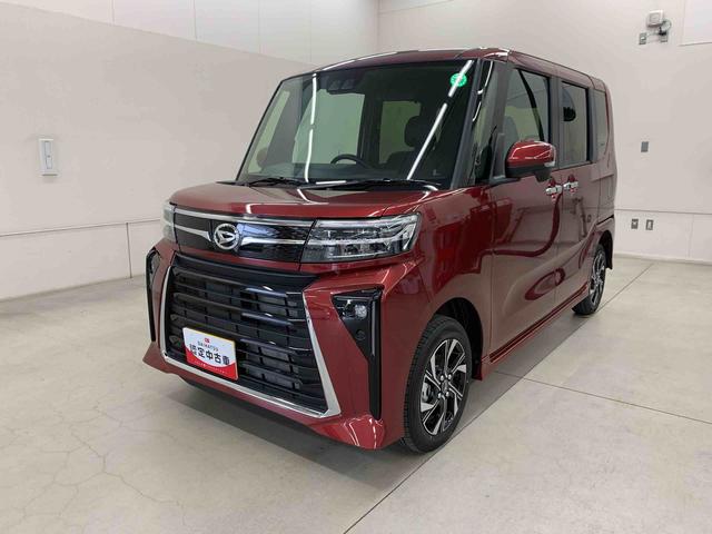 タントカスタムＸ　４ＷＤ両側電動スライドドア・ＬＥＤヘッドライト・バックカメラ・シートヒーター・スマートアシスト・アイドリングストップ・プッシュボタンスタート・オートライト・オートマチックハイビーム・オートエアコン（群馬県）の中古車