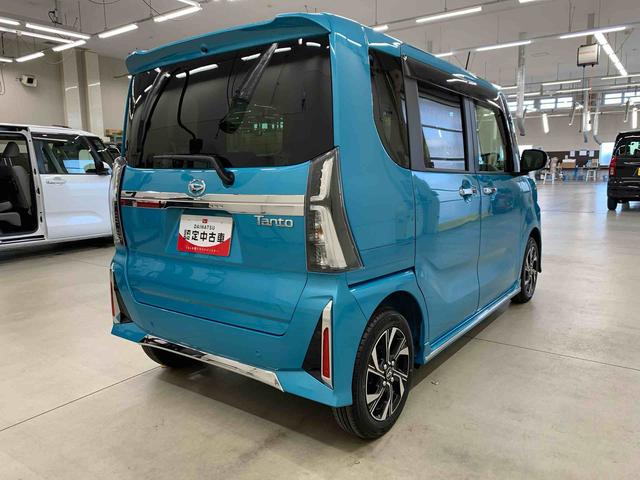 タントカスタムＸ　２ＷＤ両側電動スライドドア・ＬＥＤヘッドライト・ナビ・バックカメラ・シートヒーター・スマートアシスト・アイドリングストップ・プッシュボタンスタート・オートライト・オートマチックハイビーム・オートエアコン（群馬県）の中古車