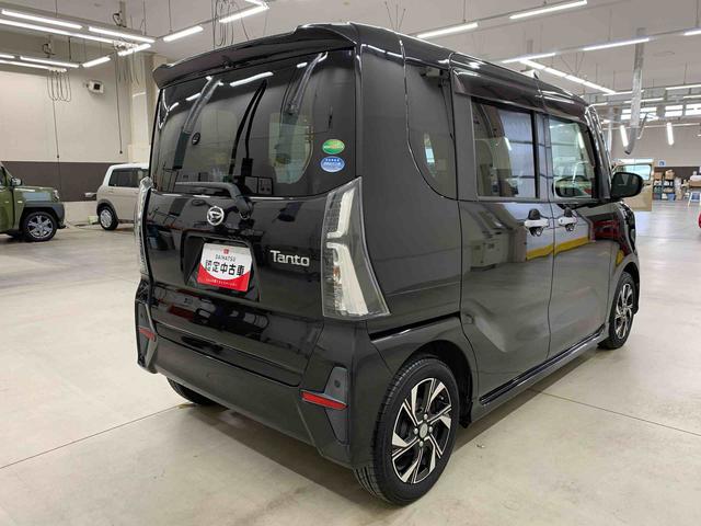 タントカスタムＸ　２ＷＤ両側電動スライドドア・ＬＥＤヘッドライト・ナビ・ドラレコ・ＥＴＣ・バックカメラ・シートヒーター・スマートアシスト・アイドリングストップ・プッシュボタンスタート・オートライト・オートマチックハイビーム（群馬県）の中古車