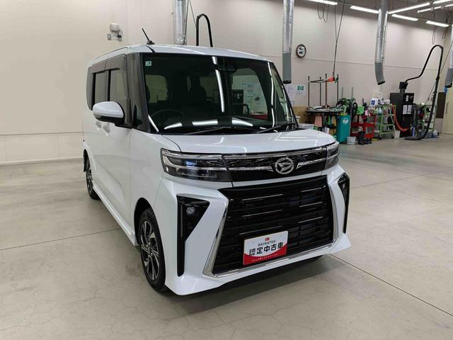 タントカスタムＸ　２ＷＤ両側電動スライドドア・ＬＥＤヘッドライト・バックカメラ・シートヒーター・スマートアシスト・アイドリングストップ・プッシュボタンスタート・オートライト・オートマチックハイビーム・オートエアコン（群馬県）の中古車