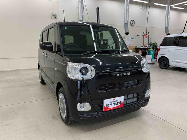 ムーヴキャンバスセオリーG 2WD両側電動スライドドア・LEDヘッドライト・オートライト・オートマチックハイビーム・スマートアシスト・プッシュスタートボタン・アイドリングストップ・シートヒーター・バックカメラ(群馬県)の中古車