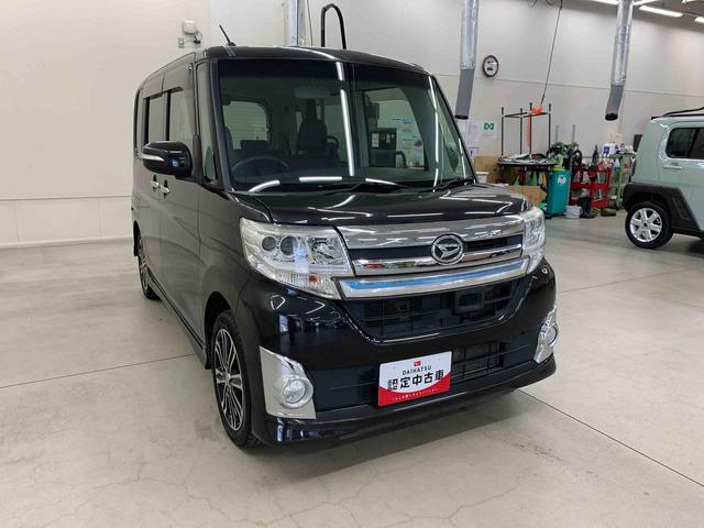 タントカスタムＲＳ　トップエディションＳＡ　４ＷＤ両側電動スライドドア・ＬＥＤヘッドライト・オートライト・プッシュスタートボタン・アイドリングストップ・オートエアコン・電動格納式ドアミラー・ベンチシート（群馬県）の中古車