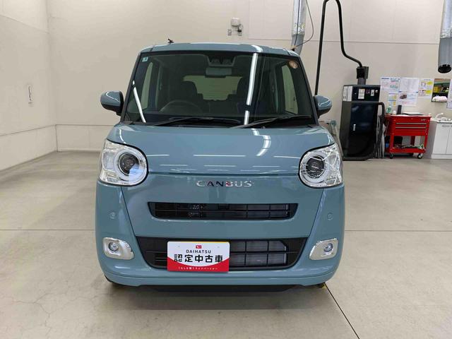 ムーヴキャンバスセオリーＧ　４ＷＤ両側電動スライドドア・ＬＥＤヘッドライト・オートライト・スマートアシスト・プッシュスタートボタン・アイドリングストップ・電動パーキングブレーキ・シートヒーター・電動格納式ドアミラー（群馬県）の中古車