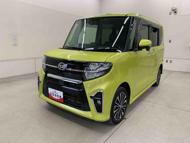 タントウェルカムシートリフト カスタムRS 4WD両側電動スライドドア・LEDヘッドライト・ナビ・ドラレコ・バックカメラ・ETC・シートヒーター・スマートアシスト・アイドリングストップ・プッシュボタンスタート・オートライト・オートマチックハイビーム(群馬県)の中古車