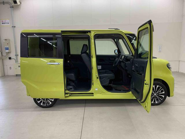 タントウェルカムシートリフト カスタムRS 4WD両側電動スライドドア・LEDヘッドライト・ナビ・ドラレコ・バックカメラ・ETC・シートヒーター・スマートアシスト・アイドリングストップ・プッシュボタンスタート・オートライト・オートマチックハイビーム(群馬県)の中古車