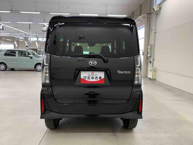 タントカスタムＲＳ　４ＷＤ両側電動スライドドア・ＬＥＤヘッドライト・バックカメラ・シートヒーター・スマートアシスト・アイドリングストップ・プッシュボタンスタート・オートライト・オートマチックハイビーム・オートエアコン（群馬県）の中古車