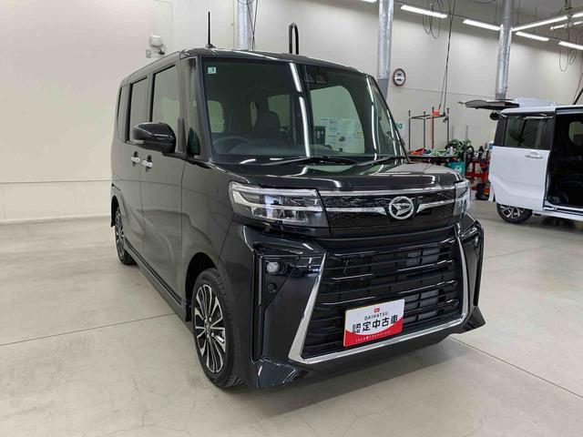 タントカスタムＲＳ　４ＷＤ両側電動スライドドア・ＬＥＤヘッドライト・バックカメラ・シートヒーター・スマートアシスト・アイドリングストップ・プッシュボタンスタート・オートライト・オートマチックハイビーム・オートエアコン（群馬県）の中古車