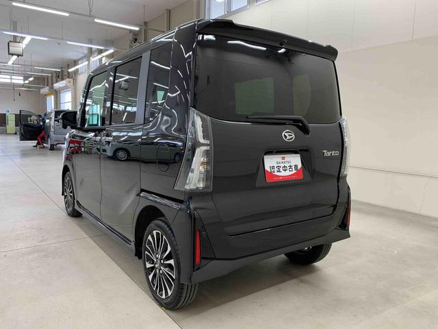 タントカスタムＲＳ　４ＷＤ両側電動スライドドア・ＬＥＤヘッドライト・バックカメラ・シートヒーター・スマートアシスト・アイドリングストップ・プッシュボタンスタート・オートライト・オートマチックハイビーム・オートエアコン（群馬県）の中古車