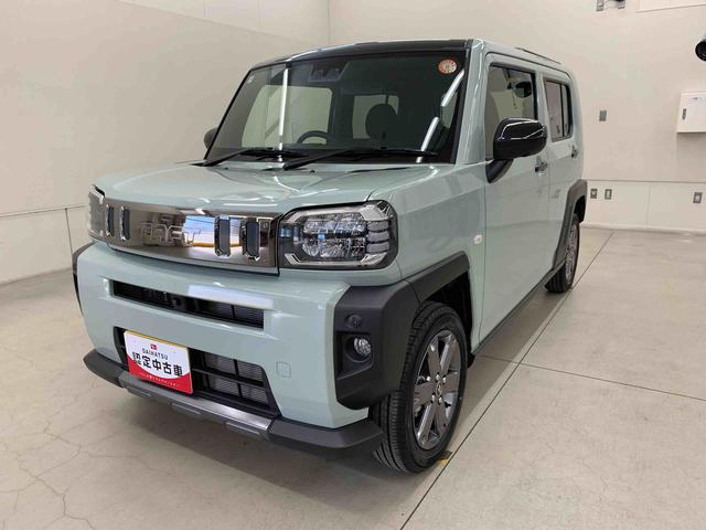 タフトＧターボ　ダーククロムベンチャー　４ＷＤＬＥＤヘッドライト・オートライト・オートマチックハイビーム・プッシュスタートボタン・アイドリングストップ・スマートアシスト・シートヒーター・オートエアコン・電動格納式ドアミラー（群馬県）の中古車