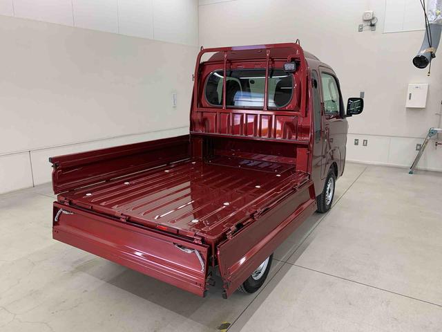 ハイゼットトラックジャンボエクストラ　４ＷＤディスプレイオーディオ・ＬＥＤヘッドライト・オートライト・オートマチックハイビーム・プッシュスタートボタン・アイドリングストップ・マニュアルエアコン・スマートアシスト・電動格納式ドアミラー（群馬県）の中古車