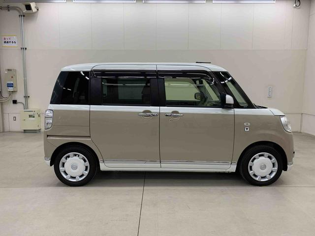 ムーヴキャンバスGメイクアップリミテッド SAIII 2WD両側電動スライドドア・LEDヘッドライト・オートライト・オートマチックハイビーム・ナビ・ETC・ドライブレコーダー・プッシュスタートボタン・アイドリングストップ・スマートアシストIII(群馬県)の中古車