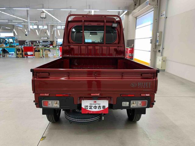 ハイゼットトラックジャンボエクストラ　４ＷＤＬＥＤヘッドライト・オートライト・オートマチックハイビーム・プッシュスタートボタン・アイドリングストップ・マニュアルエアコン・電動格納式ドアミラー・スマートアシスト（群馬県）の中古車