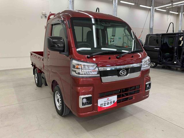 ハイゼットトラックジャンボエクストラ　４ＷＤＬＥＤヘッドライト・オートライト・オートマチックハイビーム・プッシュスタートボタン・アイドリングストップ・マニュアルエアコン・電動格納式ドアミラー・スマートアシスト（群馬県）の中古車