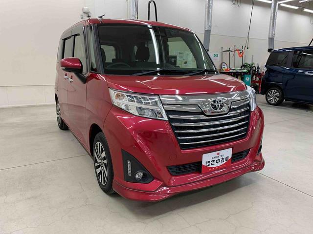 ルーミーカスタムG 2WD両側電動スライドドア・LEDヘッドライト・オートライト・オートマチックハイビーム・ナビ・ドライブレコーダー・ETC・プッシュスタートボタン・アイドリングストップ・シートヒーター(群馬県)の中古車