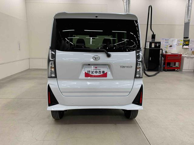 タントカスタムＸ　４ＷＤ両側電動スライドドア・ＬＥＤヘッドライト・オートライト・オートマチックハイビーム・プッシュスタートボタン・アイドリングストップ・シートヒーター・電動パーキングブレーキ・スマートアシスト（群馬県）の中古車