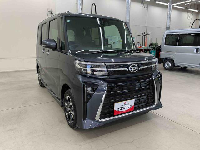 タントカスタムＸ　４ＷＤ両側電動スライドドア・ＬＥＤヘッドライト・オートライト・オートマチックハイビーム・プッシュスタートボタン・アイドリングストップ・シートヒーター・電動パーキングブレーキ・スマートアシスト（群馬県）の中古車