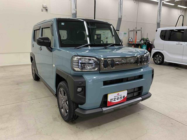 タフトＧ　ダーククロムベンチャー　２ＷＤＬＥＤヘッドライト・オートライト・オートマチックハイビーム・プッシュスタートボタン・アイドリングストップ・シートヒーター・オートエアコン・電動パーキングブレーキ・スマートアシスト（群馬県）の中古車