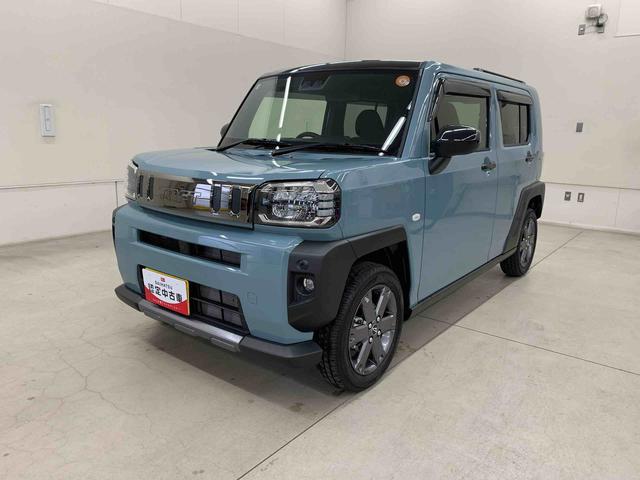 タフトＧ　ダーククロムベンチャー　２ＷＤＬＥＤヘッドライト・オートライト・オートマチックハイビーム・プッシュスタートボタン・アイドリングストップ・シートヒーター・オートエアコン・電動パーキングブレーキ・スマートアシスト（群馬県）の中古車