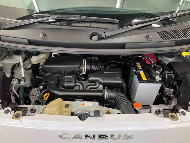 ムーヴキャンバスストライプスＧ　４ＷＤ両側電動スライドドア・ＬＥＤヘッドライト・オートライト・オートマチックハイビーム・プッシュスタートボタン・アイドリングストップ・シートヒーター・電動パーキングブレーキ・スマートアシスト（群馬県）の中古車